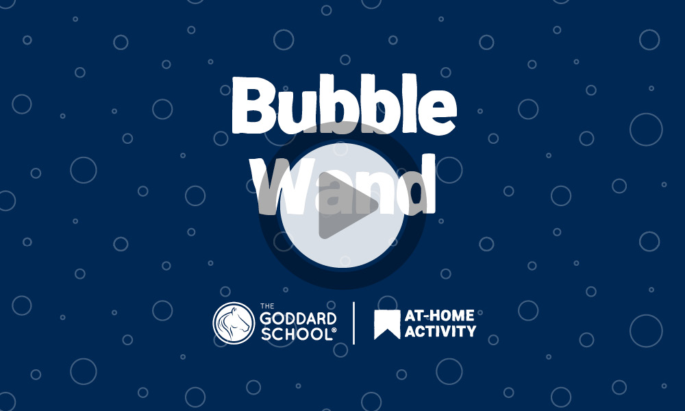 bubble wand craft video screen